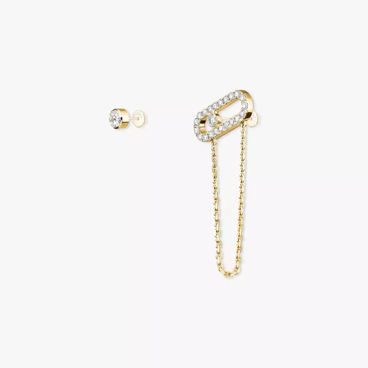 [moco jewelrys]Move Uno Diamond Earrings