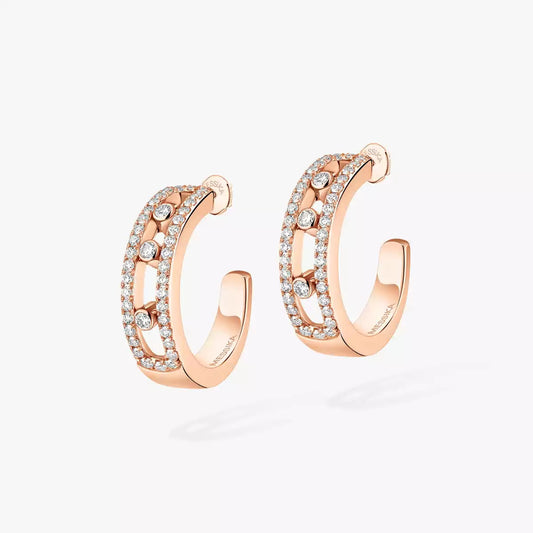 [moco jewelrys]Diamond Pave_ Hoop Earrings Move