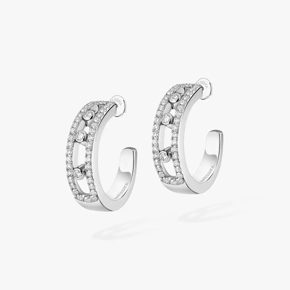 [moco jewelrys]Diamond Pave_ Hoop Earrings Move