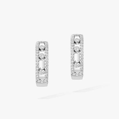 [moco jewelrys]Diamond Pave_ Hoop Earrings Move