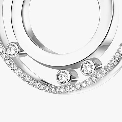 [moco jewelrys]Move Romane Small Diamond Hoop Earrings
