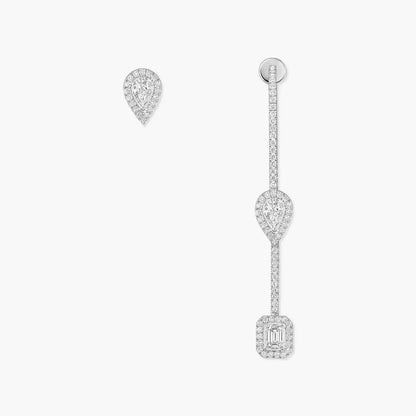 [moco jewelrys]Diamond Drop Earrings My Twin