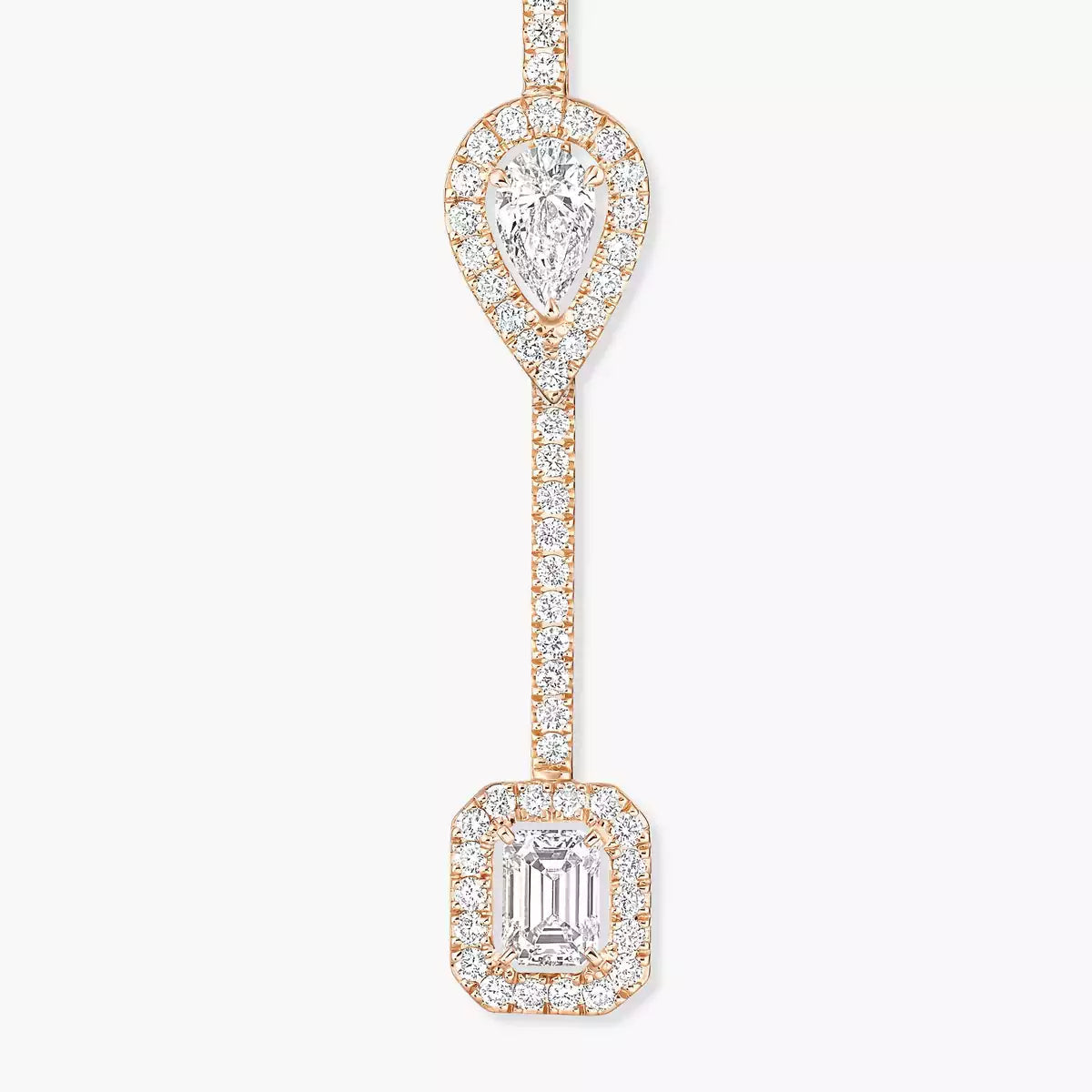 [moco jewelrys]Diamond Drop Earrings My Twin