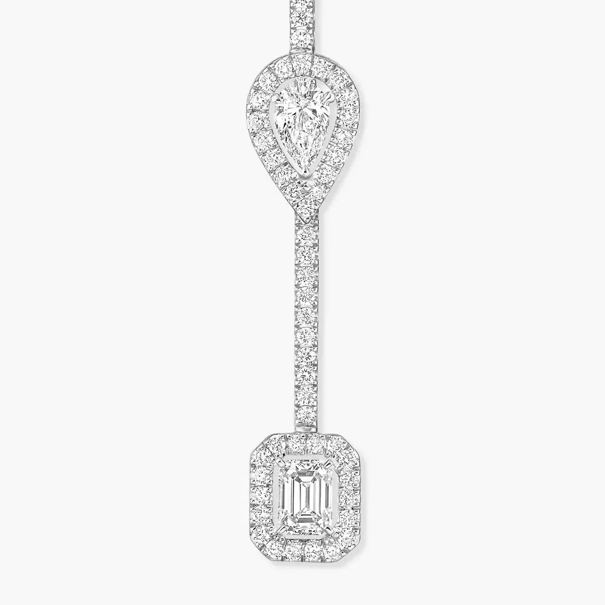 [moco jewelrys]Diamond Drop Earrings My Twin