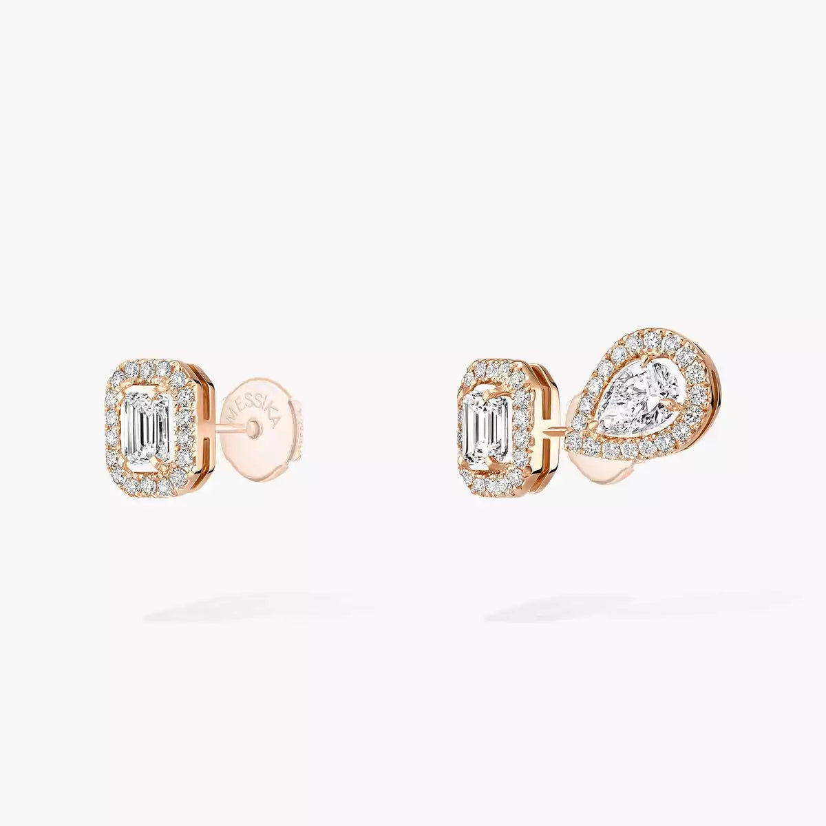 [Loco jewelrys]Diamond Earrings 0,10ct My Twin 1+2