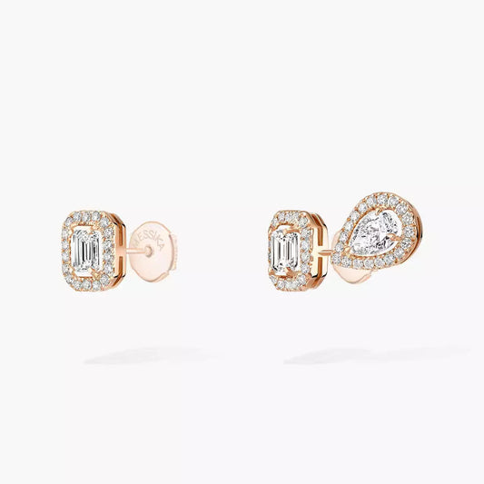 [moco jewelrys]Diamond Earrings 0,10ct My Twin 1+2
