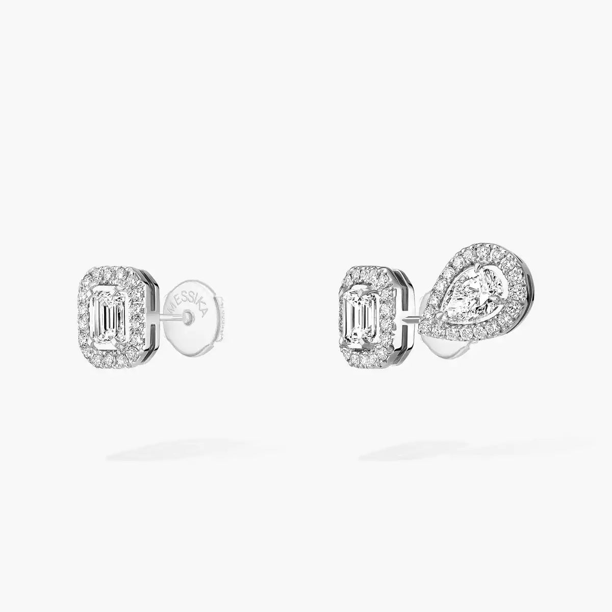 [moco jewelrys]Diamond Earrings 0,10ct My Twin 1+2