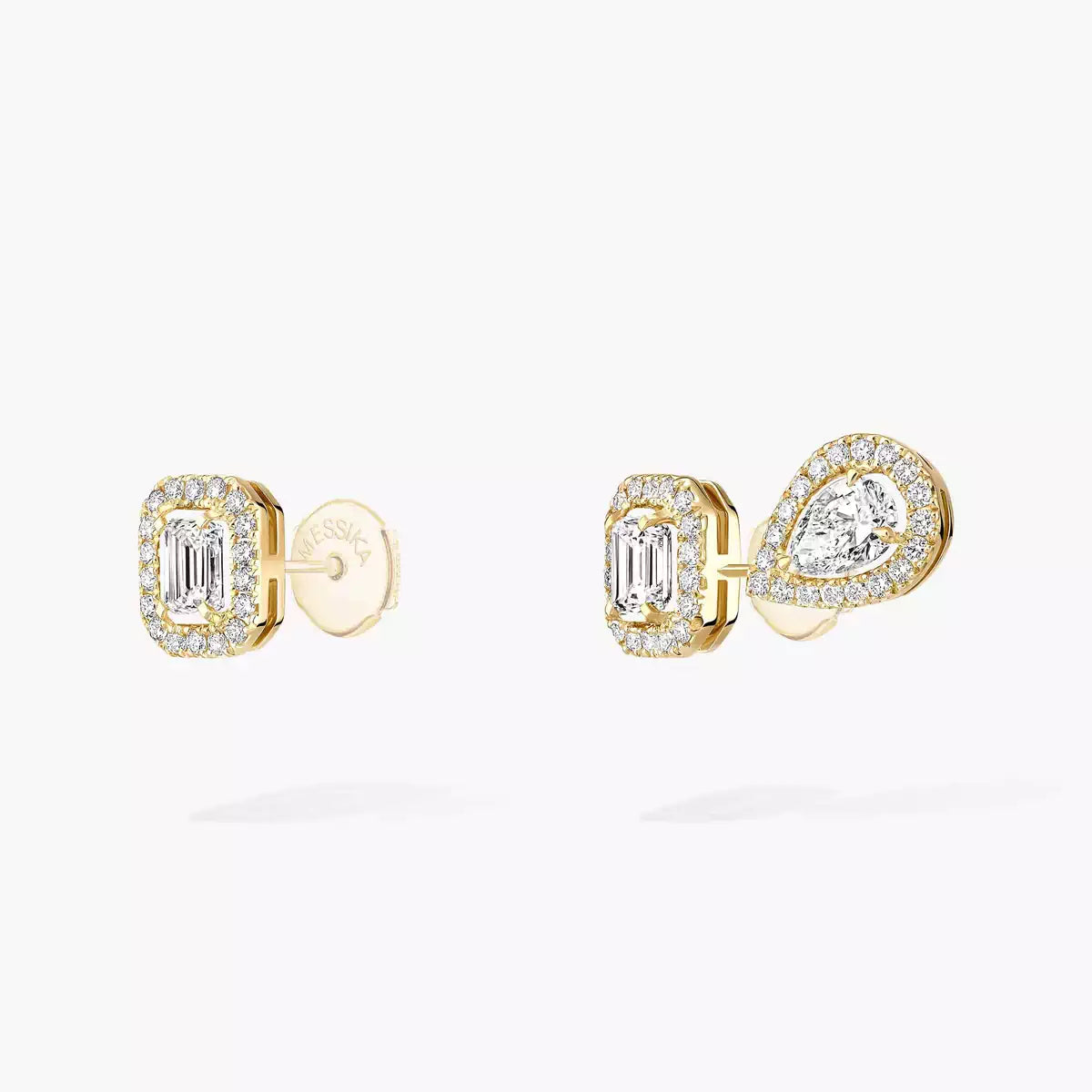 [moco jewelrys]Diamond Earrings 0,10ct My Twin 1+2
