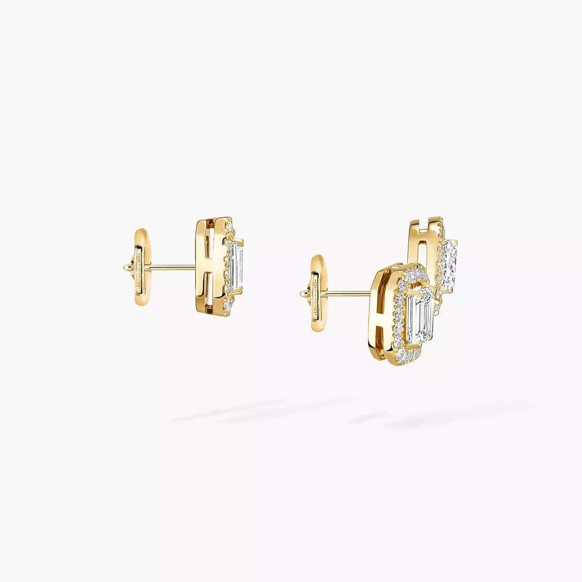 [moco jewelrys]Diamond Earrings 0,10ct My Twin 1+2