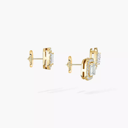 [moco jewelrys]Diamond Earrings 0,10ct My Twin 1+2