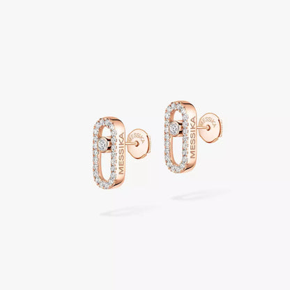 [moco jewelrys]Move Uno Diamond Earrings