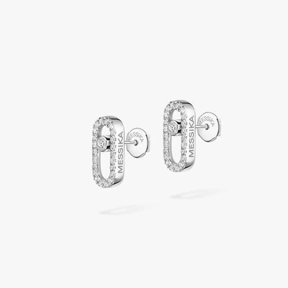 [moco jewelrys]Move Uno Diamond Earrings