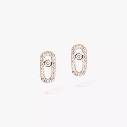 [moco jewelrys]Move Uno Diamond Earrings