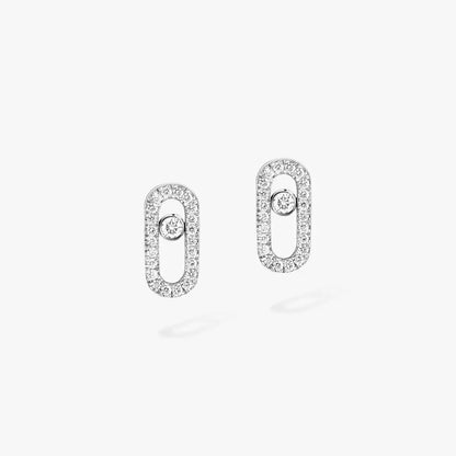 [moco jewelrys]Move Uno Diamond Earrings