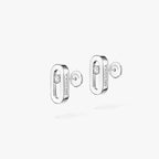 [Loco jewelrys]Move Uno Diamond Stud Earrings