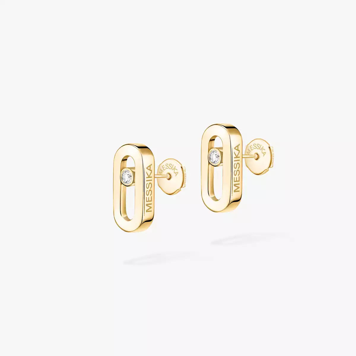 [moco jewelrys]Move Uno Diamond Stud Earrings