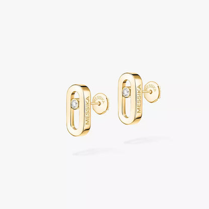 [moco jewelrys]Move Uno Diamond Stud Earrings