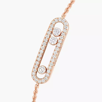 [moco jewelrys]Pavé Baby Move Diamond Bracelet