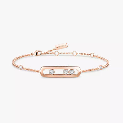 [moco jewelrys]Baby Move Diamond Bracelet