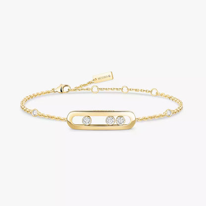 [moco jewelrys]Baby Move Diamond Bracelet