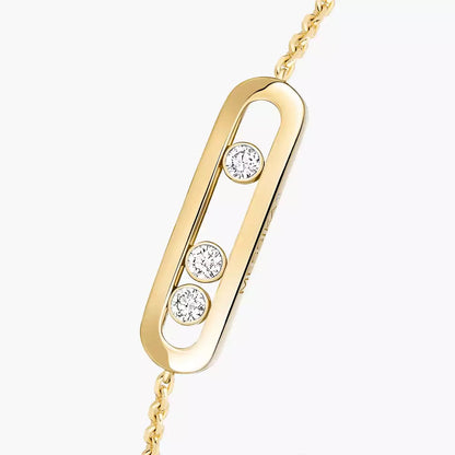 [moco jewelrys]Baby Move Diamond Bracelet