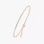 [Loco jewelrys]Diamond Thin Bangle 0.15ct My Twin Toi & Moi