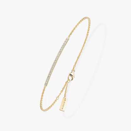 [moco jewelrys]Gatsby Diamond Bracelet