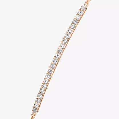 [moco jewelrys]Diamond Thin Bangle 0.15ct My Twin Toi & Moi