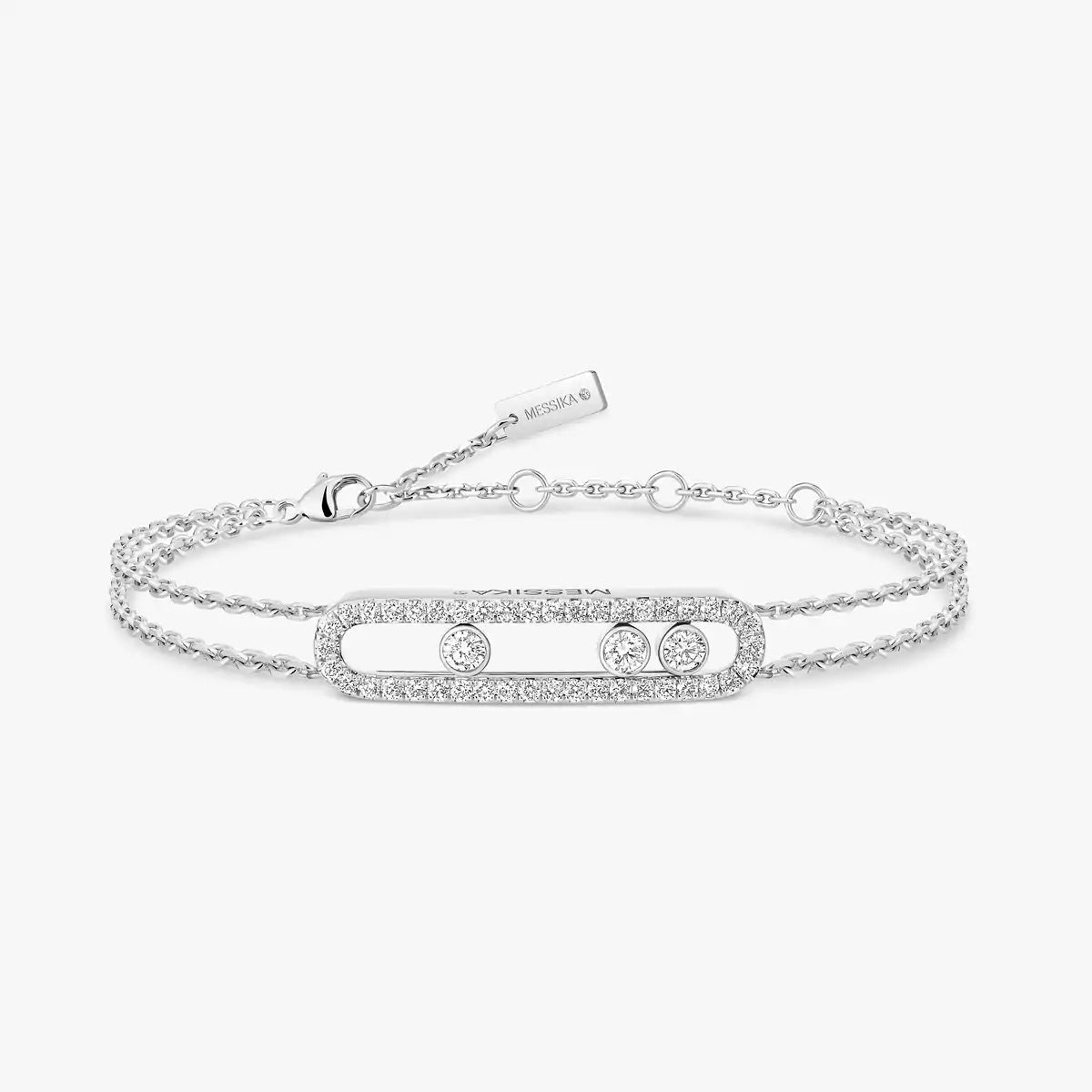 [moco jewelrys] Move Classique pavé bracelet