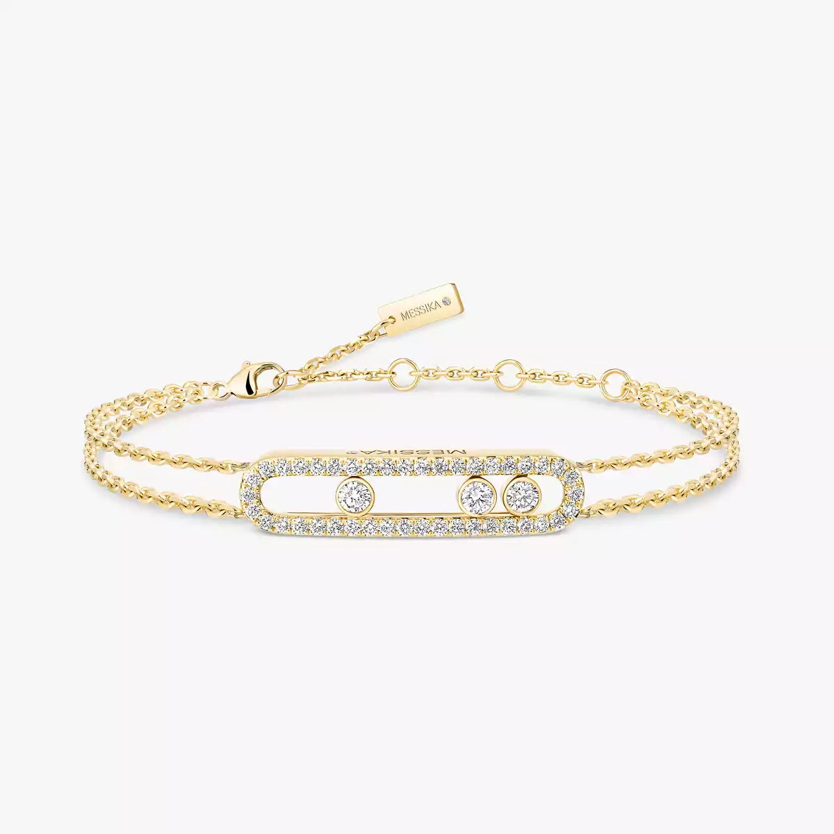 [moco jewelrys] Move Classique pavé bracelet