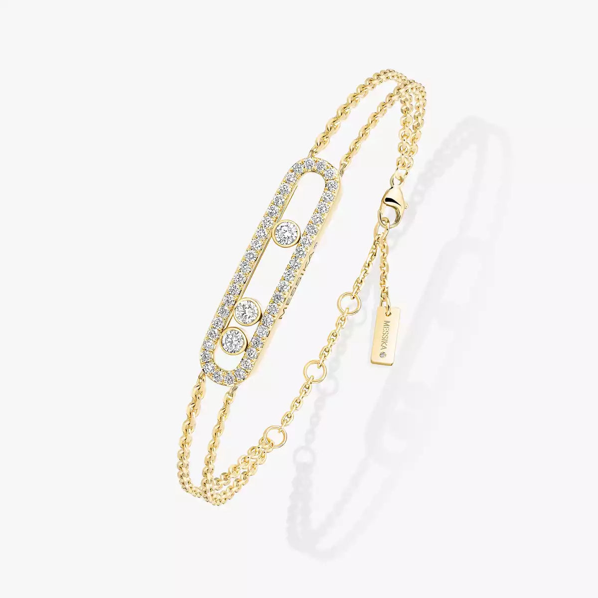 [moco jewelrys] Move Classique pavé bracelet