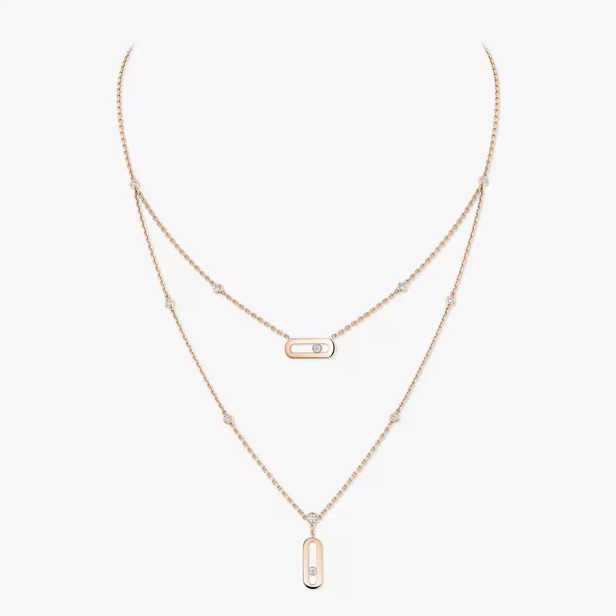 [moco jewelrys] Move Uno Diamond Necklace