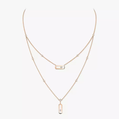 [moco jewelrys] Move Uno Diamond Necklace
