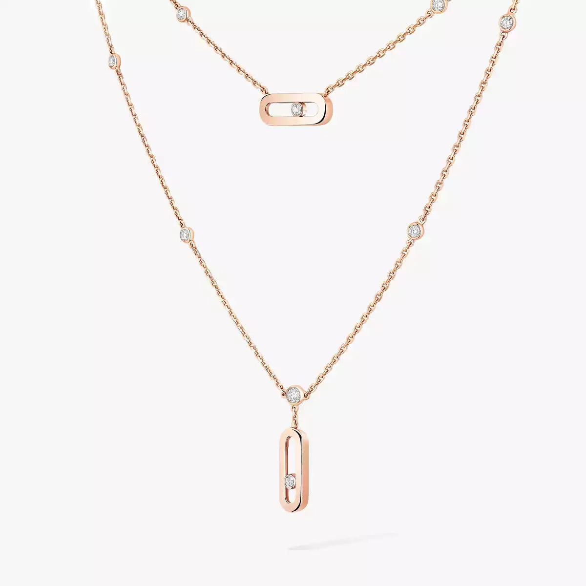 [moco jewelrys] Move Uno Diamond Necklace