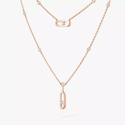 [moco jewelrys] Move Uno Diamond Necklace