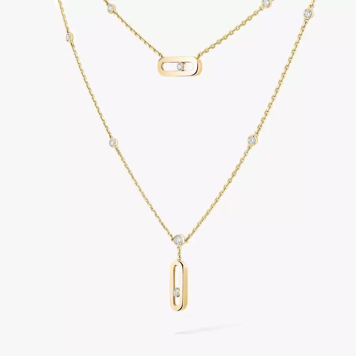 [moco jewelrys] Move Uno Diamond Necklace