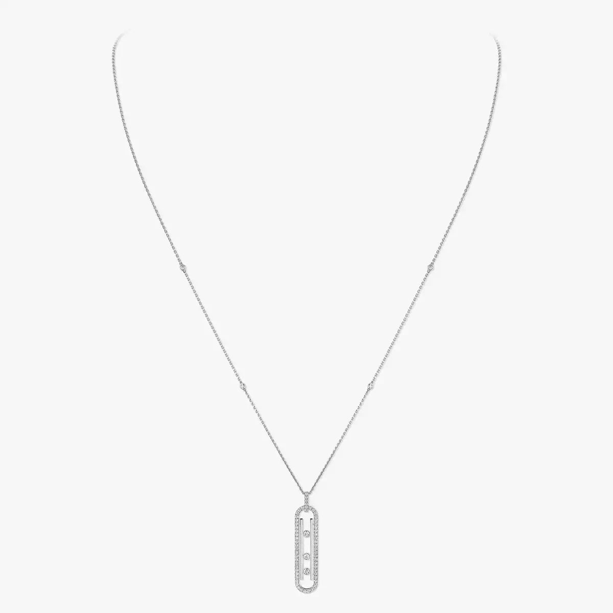 [moco jewelrys]Diamond Necklace Move 10Th