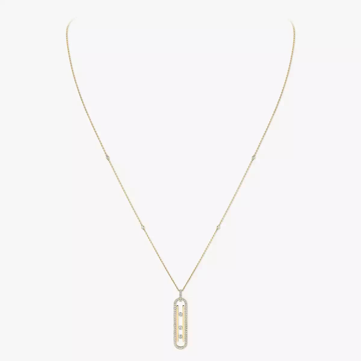 [moco jewelrys]Diamond Necklace Move 10Th