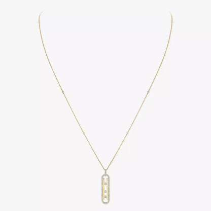 [moco jewelrys]Diamond Necklace Move 10Th