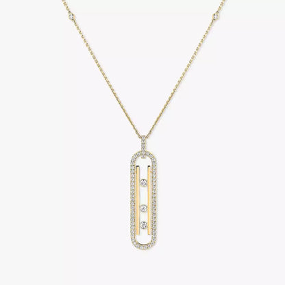 [moco jewelrys]Diamond Necklace Move 10Th