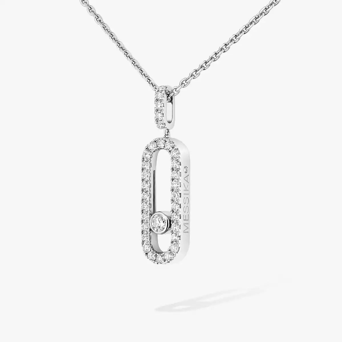 [moco jewelrys]Move Uno Diamond Necklace in Rose Gold