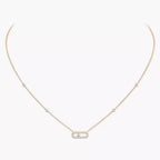 [Loco jewelrys]Diamond Necklace Move Uno