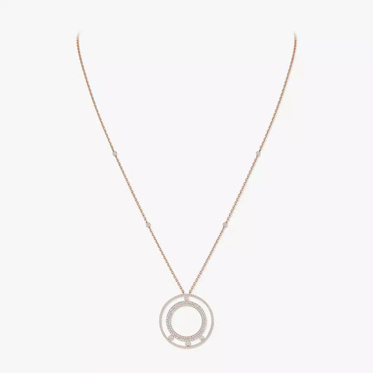 [moco jewelrys]Move Romane Long Pave_-Set Diamond Necklace
