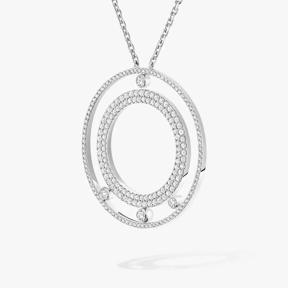 [moco jewelrys]Move Romane Long Pave_-Set Diamond Necklace