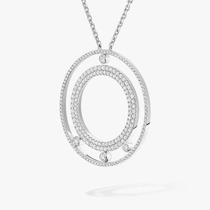 [moco jewelrys]Move Romane Long Pave_-Set Diamond Necklace