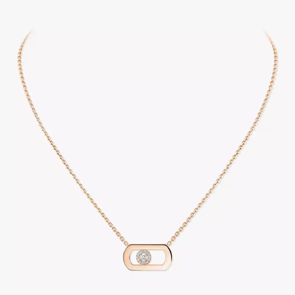 [moco jewelrys]So Move Diamond Necklace in Gold