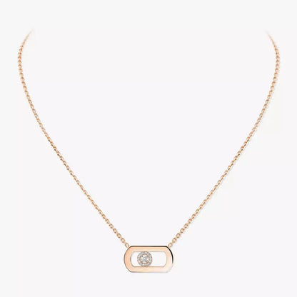 [moco jewelrys]So Move Diamond Necklace in Gold