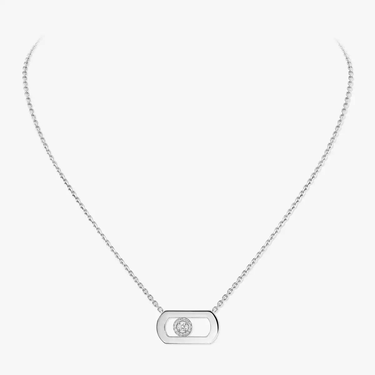 [moco jewelrys]So Move Diamond Necklace in Gold