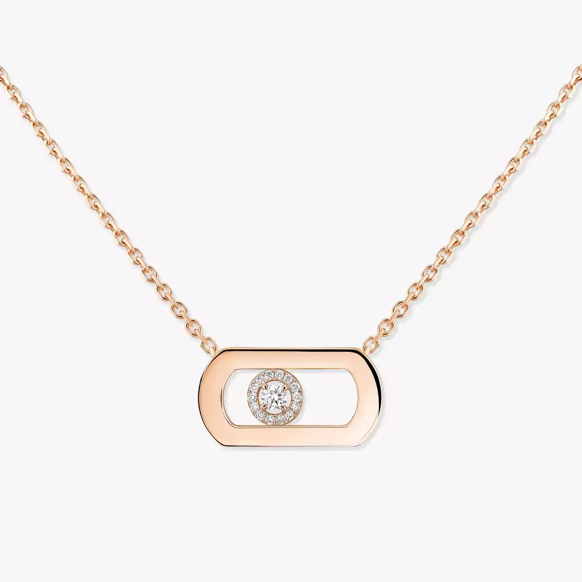 [moco jewelrys]So Move Diamond Necklace in Gold