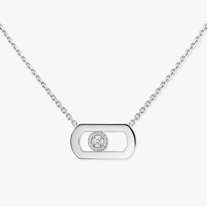 [moco jewelrys]So Move Diamond Necklace in Gold